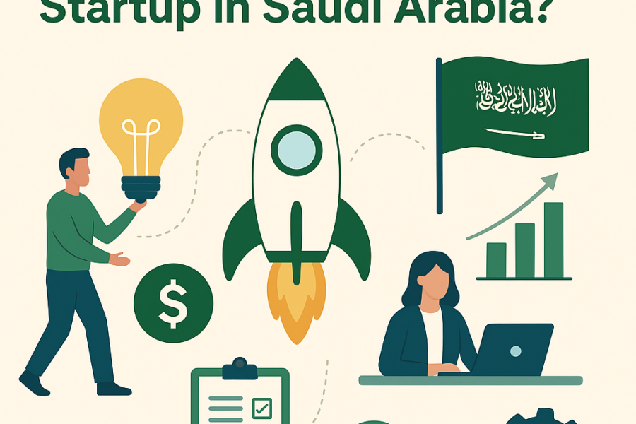 دليل شامل لكيفية إطلاق مشروعك الناشئ في السعودية