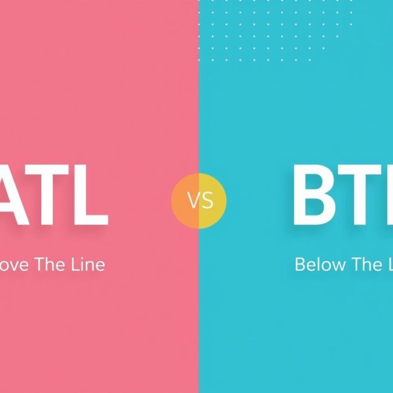 الفرق بين ATL و BTL و TTL في التسويق وما النوع المناسب لك